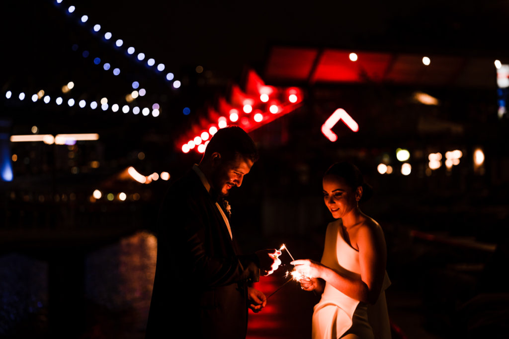 Howard Smith Wharves - Brisbane Wedding Night Photography - Eddie & Kieran